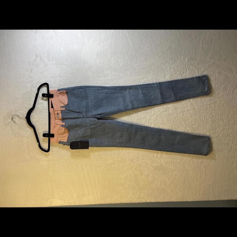 NWT Rag + Bone Jeans With Pink Accent